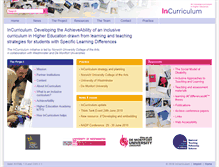 Tablet Screenshot of incurriculum.org.uk